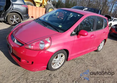 2008 Honda Fit Sport z USA, uszkodzony, nr VIN JHMGD38658S036679